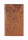125381 Id Blank Plate Cover Hammered Copper Hand Switch