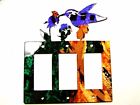 022615m5a Images Plate Cover Rocker Hummingbird Triple Outlet Steel Usa