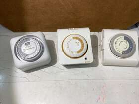 50021 Intermatic & Woods Heavy Duty 28uld 3 Lamp And Appliance 24hr On/off Easy Dial Tn111 Timers