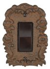 Hw00109 Iron Rocker Victorian Switch Plate Cast Cover Single