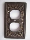 Iron World Gold Plate Lis Outlet De Cast Rhinestone Cover Fleur Brown