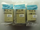 At316-6-52 Jack Plates Allen 18 Wall Ivory Sealed Lot Tel Phone