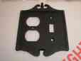 Jm322 Art Plate Black Switch Cover Single Iron Combo Cast Light