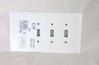 86874 Jumbo Box Toggle Plate Cover 10 4 Gang 1 Smooth White Mulberry