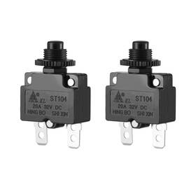 Kamier Ka-rs-20a 20a Circuit Reset Switch Button Replacement For Razor E300 E325 E300s E20
