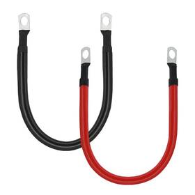 Kedakeji B09jz8g5h9 2 Awg Pure Copper Battery Inverter Cables With 5/16 In Lugs - 80 Character Max
