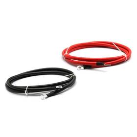 Kedakeji B09jzdhsmp 2 Awg 7ft Battery Inverter Cables With 3/8 Inch Lugs For Solar Rv Marine