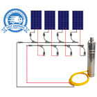 L07p100-pxm Dc House Solar Water Submersible Bore Pump Panel System Kit