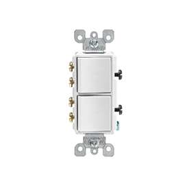 05643-0ws Leviton Decora Rocker Switch White 15 Amps