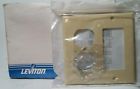 80746-i Leviton 80746- Gfi Cover Outlet Gfci Ivory 3 Receptacle Plate Wall Switch
