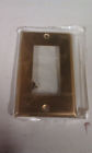 81401 Leviton K132 Plate Wall Lot Rocker Brass Gfci 9 Cover