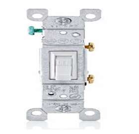 A1451-2aw Leviton Antimicrobial Treated Toggle Switch