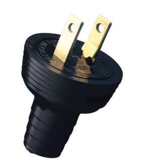 C20-48642-000 Leviton Residential Grade Round Plug 15 Amp