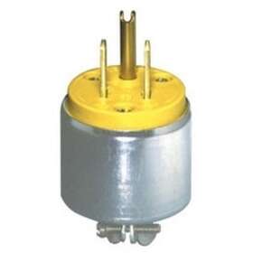 C20-515pa-000 Leviton Commercial Grade Armored Plug Yellow