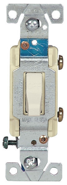 Cs115-2ts Leviton Single Pole Toggle Switch 15amp Light Almond