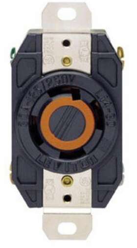 S01-02710-00d Leviton Locking Receptacle 30 Amp 125/250 Volt