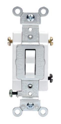 S02-cs320-2ws Leviton Commercial 3-way Toggle Switch 20 Amp White