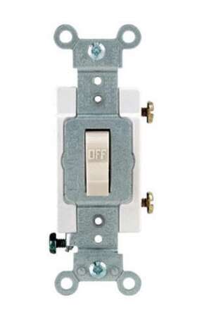 S06-cs120-02t Leviton Commercial Toggle Switch 20 Amp Light Almond