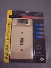 12200 Light Ivory Plate Energy Thermometer Single Switch Saver Wallplate Digital
