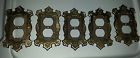 Lot Style Brass Vinatge Plug Metal Wall Plated Cover Plate 5