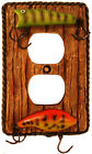 4136 Lure Outlet Prices Cover Creations Electrical Fishing Wildlife Plate