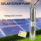 40-50-80-120m Mg2018072412 Taishi Solar Water Pump Deep Well Submersible Screw