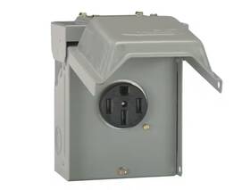 Midwest U054pp 50 Amp Temporary Rv Power Outlet