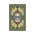 1414b Mosaic Bkgd Green Design Butler Switchplate