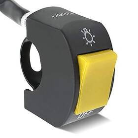 Moshbar0204 Mosley Technology Inc 1 Piece Motorcycle Handlebar Switch Toggle With On Off Push