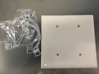 93871-box Mount Pc Sp24-la Seymour Plate Ivory Blank Wall Pass Strap 2-gang 11 Cover