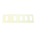 Nfb5sssllal Lightolier Almond Wall Plate Nfb 5-gang Multi-gang Faceplate
