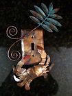 Ocean Light Crab Switch Copper Metal Plate Decorative Cover