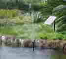 P108 Sunnydaze Outdoor Garden Water Fountain Solar Pump And Panel Kit With 80 Head Pond Lake