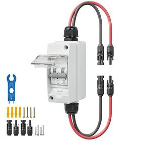 Pjerjzn Pdb-63 Outdoor/indoor Solar Panel Disconnect Switch 60a 400v Dc/ac Circuit Breaker