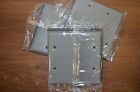 5175-0 Plate Blank Cover 3 Gang Bell Metal Two Outdoor Hubbell Lot Wall