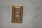 5hx3w Plate Included Solid Brass Handmade Button Push Copper Switch Screws