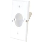 1gsrwh Plate Recessed Midlite Wall Splitport