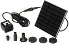 Pnbb Mini Solar Power Freestanding Water Pump For Fountain Pool Garden Pond 730750388515