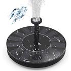 Pqnewsku Solar Pumps Bird Bath Fountain Outdoor Watering 652267631499