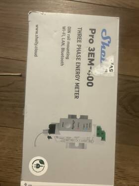 Pro 3800235268117 Professioneller Stromz Hler Shelly 3em 400a