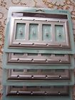0140998 Quad 4 Roth Satin Switchplate Allen Decorator Nickel Finish