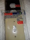 R50-pj8 Larger Leviton Nylon 8 Unbreakable Wallplate " Medium 3 Brown