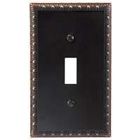 Bronze-90tvb Reaissance Toggle 1 Aged Amerelle American Tack Plate - Wall