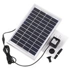 Rivenan 12v 5w Solar Pump Power Panel Kit Water For Garden Pond Foun 747380444993