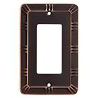 135866 Rocker Bronze Metal Brainerd Wall Decorator Plate