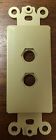 Pm-2d Russound 7 Gang Decora Plates Ivory Single Lot