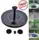 S51454 Soonhua Floating Water Pump Garden Pool Plants Pond Power Fountain Solar Panel Watering 804482151454