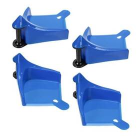 Saundra Peal 07-b-0276 4 Pcs Car Hose Conduits Wash Tire Rollers Detailed To