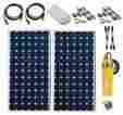 Swps24bk-200-ns-375 Sch40 Imagine Instruments Solar Well Pump For 4 Casing Panels Cables Power Booster