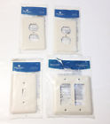Set - Bisque Switch Plates 4 Covers Brainerd Outlet
